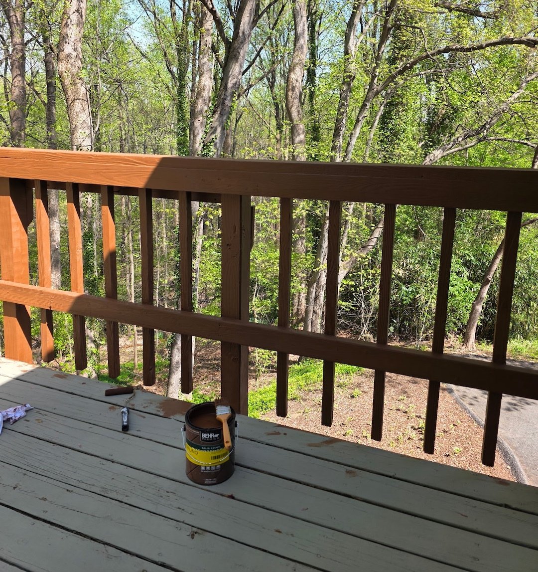 Bluetape deck in progress